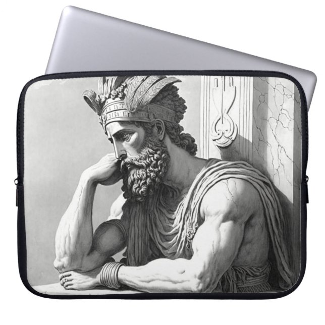 Bad Sign Laptop Sleeve (Front)