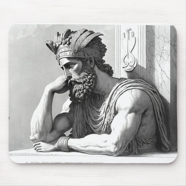 Bad Sign Mouse Pad (Front)