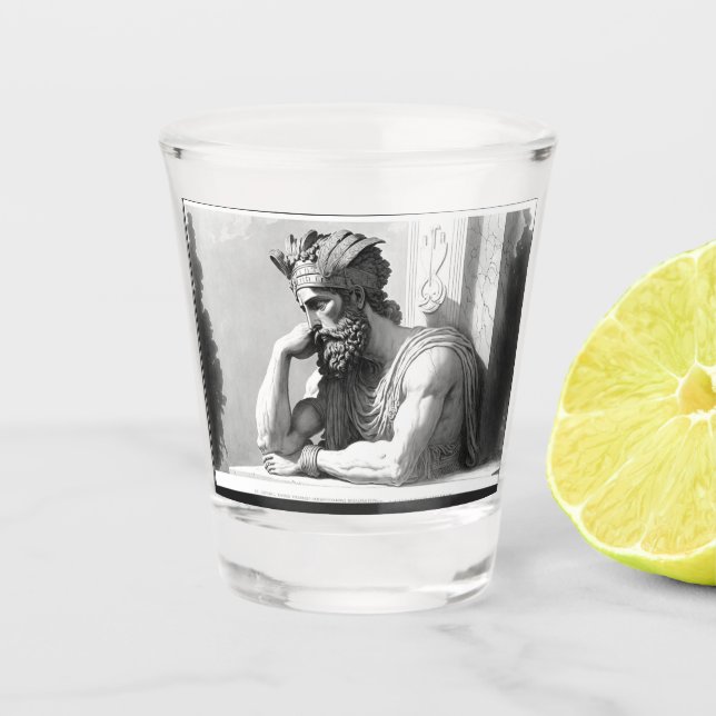 Bad Sign  Shot Glass (Front)