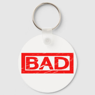 Bad Stamp Key Ring