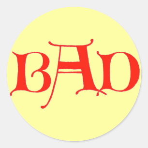 BAD Sticker