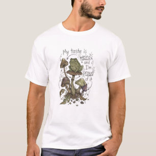 Bad Taste Confession – Frog & Mushroom T-shirt