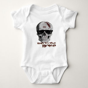 Bad To The Bone Baby Bodysuit