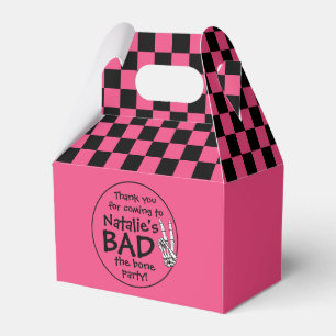 Bad Two The Bone Personalised 2nd Birthday Party Favour Box