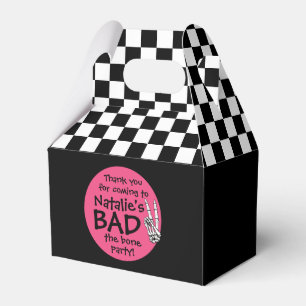 Bad Two The Bone Personalised 2nd Birthday Party Favour Box
