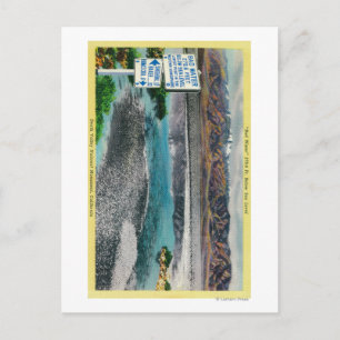 Bad Water at Death Valley National Monument Postcard