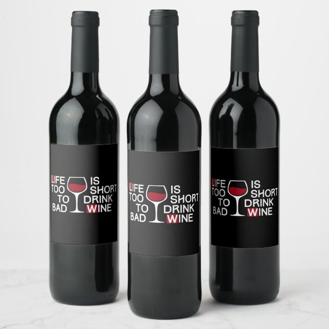 Bad wine label (Bottles)