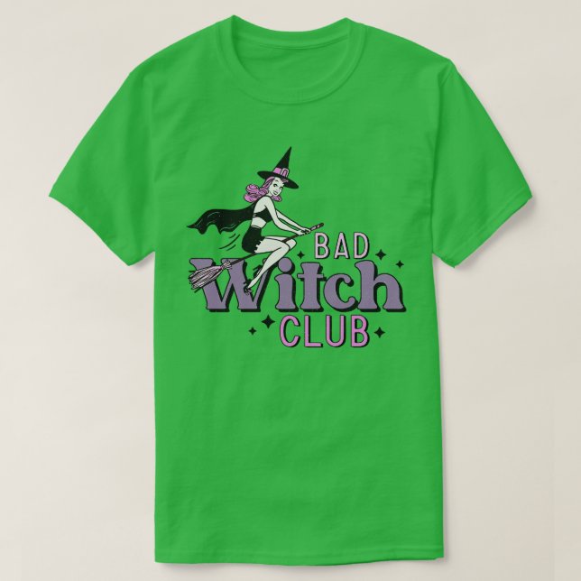 Bad Witch Club T-Shirt (Design Front)