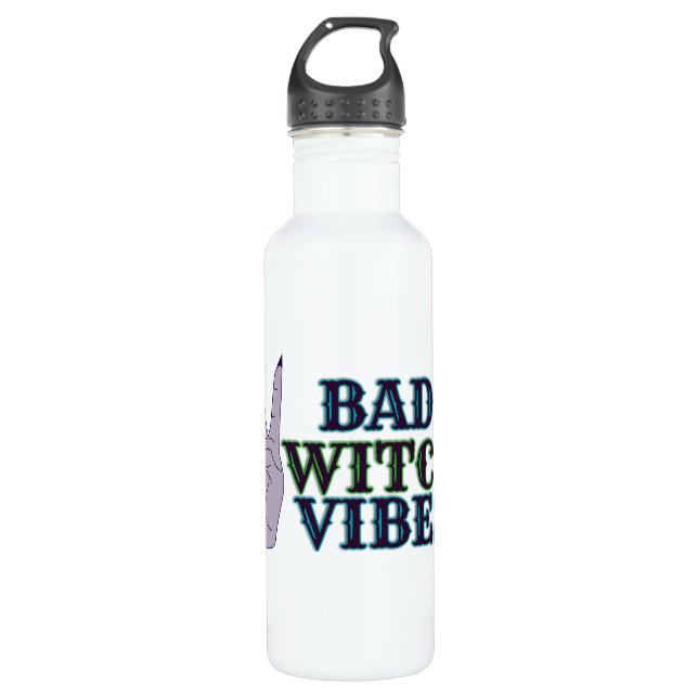 Bad Witch Vibes Witchy Hands 710 Ml Water Bottle (Front)