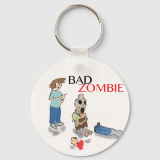 Bad Zombie Key Ring