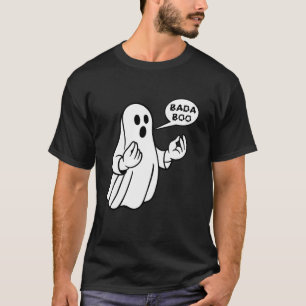 Bada Boo Italian Ghost Funny Halloween T-Shirt