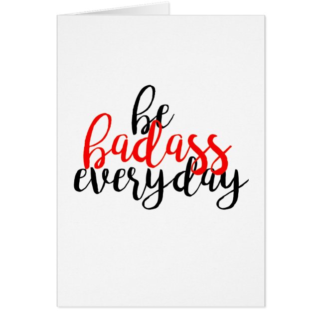 Badass cards (Front)