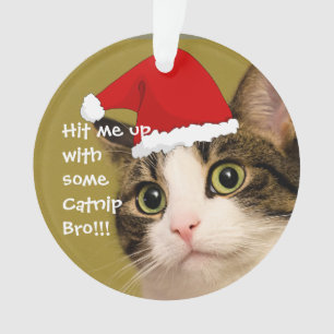 Badass Cats - "Catnip" Ornament
