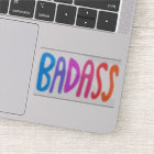 BADASS Colourful Fun Lettering