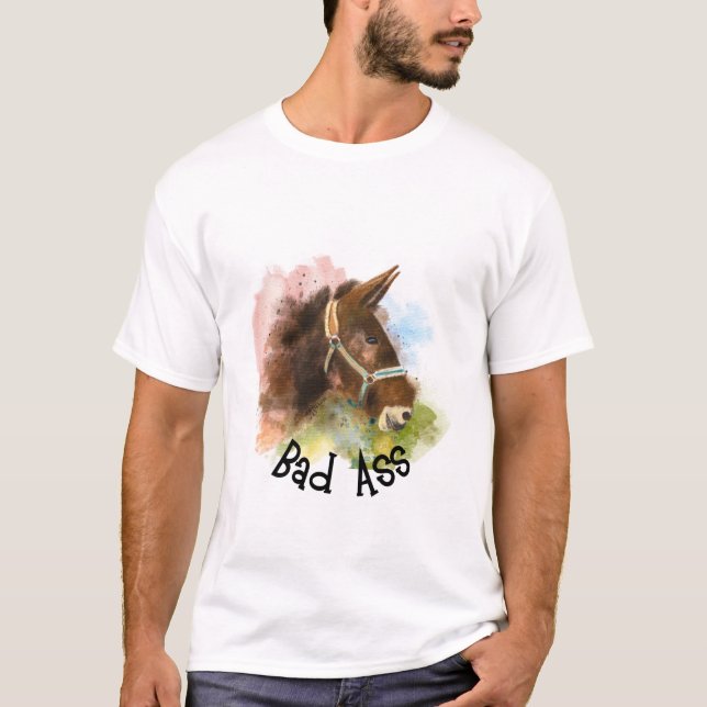 Badass, Donkey T-Shirt (Front)