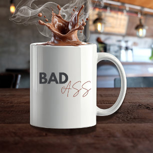 BADAss – Funny Coffee Humour Modern Boss Mug