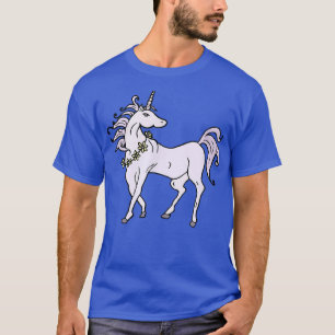 Badass Horse wSpike through Friggin' Head Unicorn T-Shirt