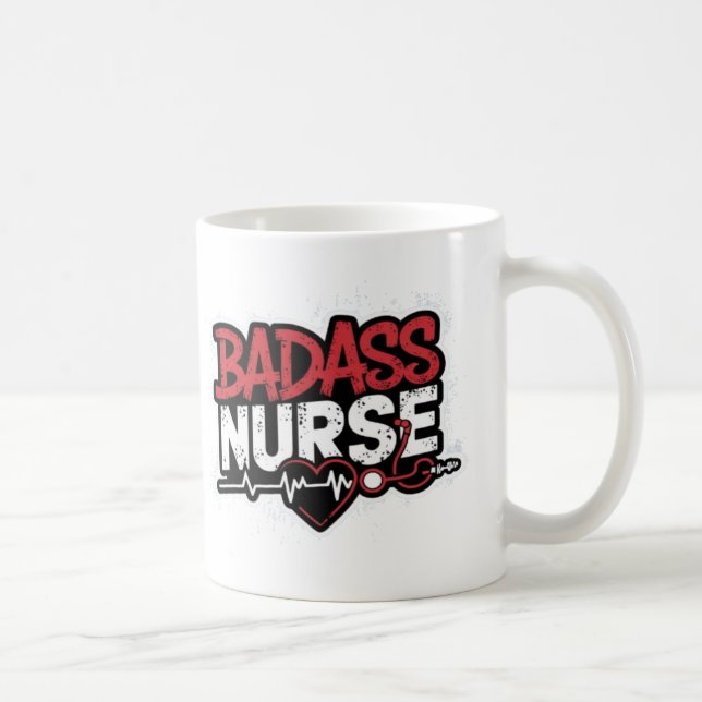 Badass nurse coffee mug (Right)