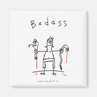 Badass Snake Guy Magnet