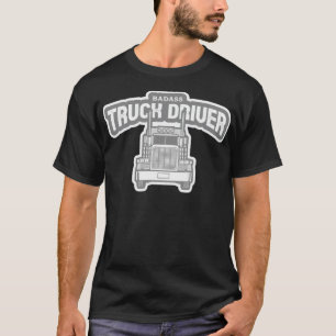 BADASS Truck funny animals gifts farm animal T-Shirt