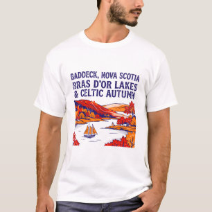 Baddeck Nova Scotia Bras D'Or Lakes T-Shirt