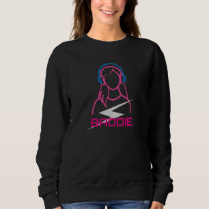 Baddie Lifestyle DJ Headphones Sweatshirt