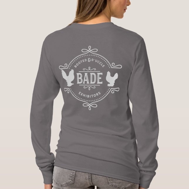 BADE (light) unisex Basic Long-sleeve T-Shirt (Back)