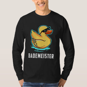 Bademeister Lifeguard Rubber Duck Outdoor Pool T-Shirt