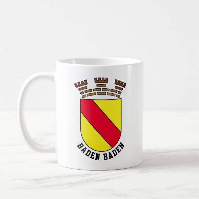 Baden Baden coat of arms - GERMANY Coffee Mug (Left)