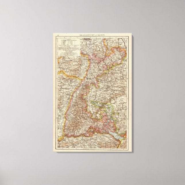 Baden Canvas Print (Front)