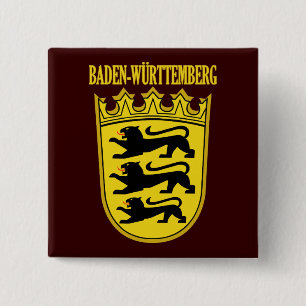 Baden-Wurttemberg 15 Cm Square Badge