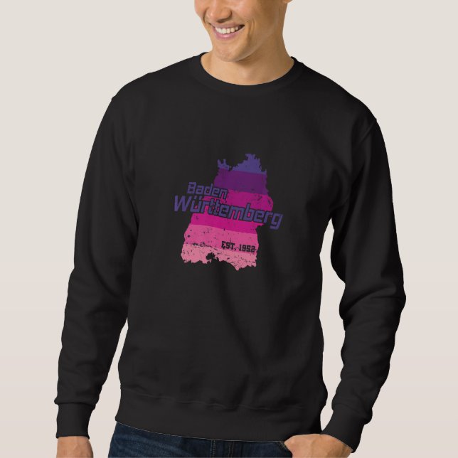 Baden Württemberg Federal State Germany Sweatshirt (Front)