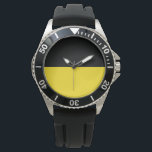 Baden Württemberg Flag (German State) Watch<br><div class="desc">This design features the flag of Baden Württemberg, which is a state in southwest Germany, east of the Rhine, which forms the border with France. Baden-Württemberg is a parliamentary republic and partly sovereign, federated state which was formed in 1952 by a merger of the states of Württemberg-Baden, South Baden and...</div>