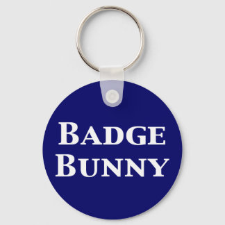 Badge Bunny Gifts Key Ring