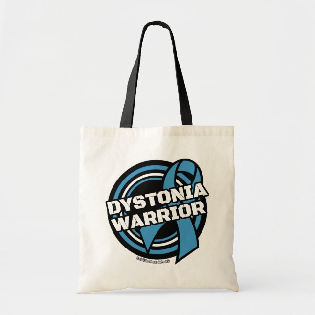 Badge...Dystonia Tote Bag (Front)