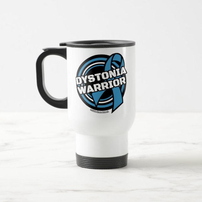 Badge...Dystonia Travel Mug (Left)