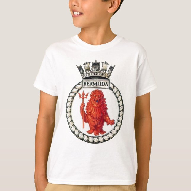 Badge f HMS Bermuda T-Shirt (Front)