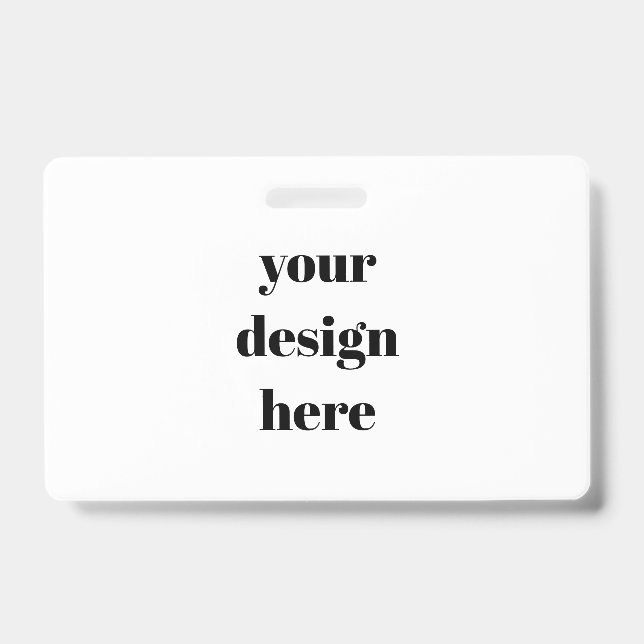 Badge ID Badge (Front)