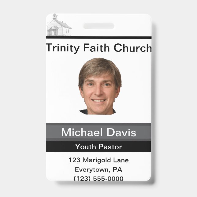 Badge ID Badge (Front)