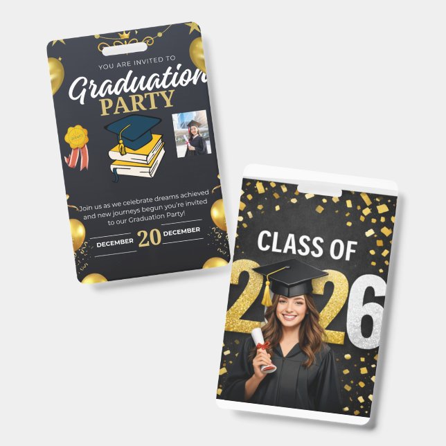 Badge ID Badge (Front & Back)