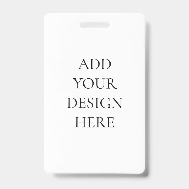 Badge ID Badge (Front)