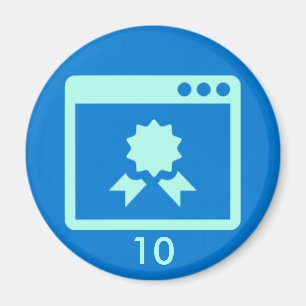 Badge Magnet - Quality 10