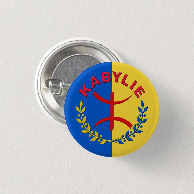 badge mak kabylie  rond 3.2 (Front & Back)