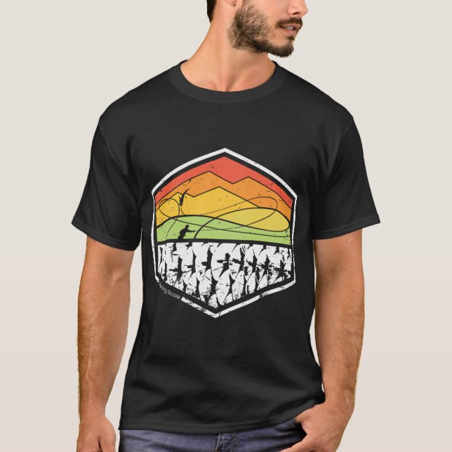 Badge of Honour by Chasing Scale T-Shirt (Front)
