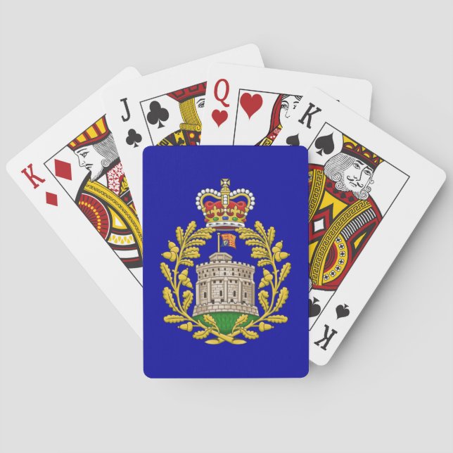 Badge of the House of Windsor Playing Cards (Back)