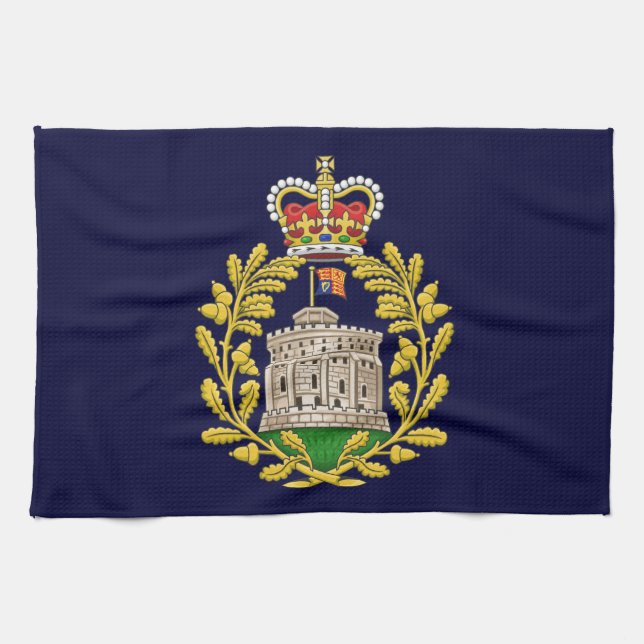 Badge of the House of Windsor Tea Towel (Horizontal)