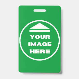 Badge - Personalised - Add Image / Text ID Badge