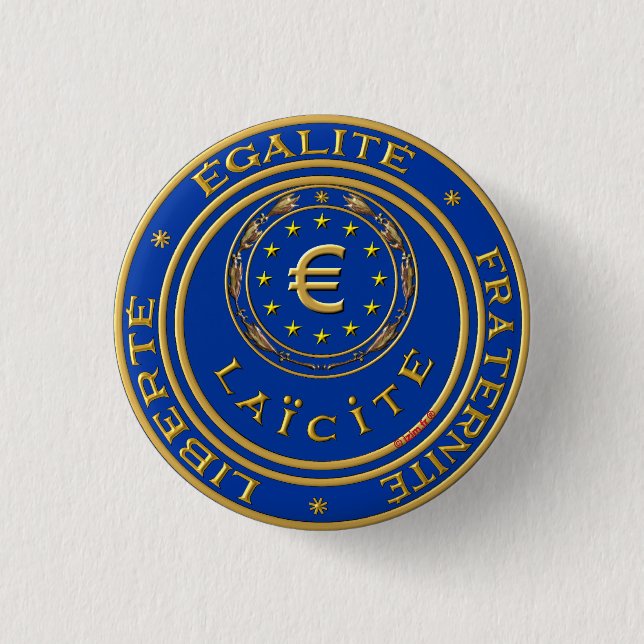 Badge rond, LAÏCITÉ (Front)