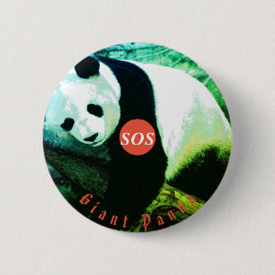 badge rond Panda - grand