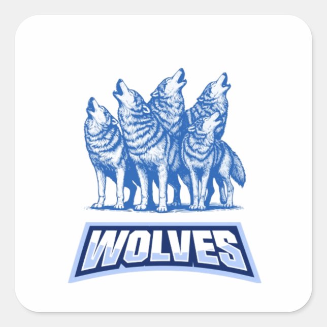 Badge Square Sticker (Front)